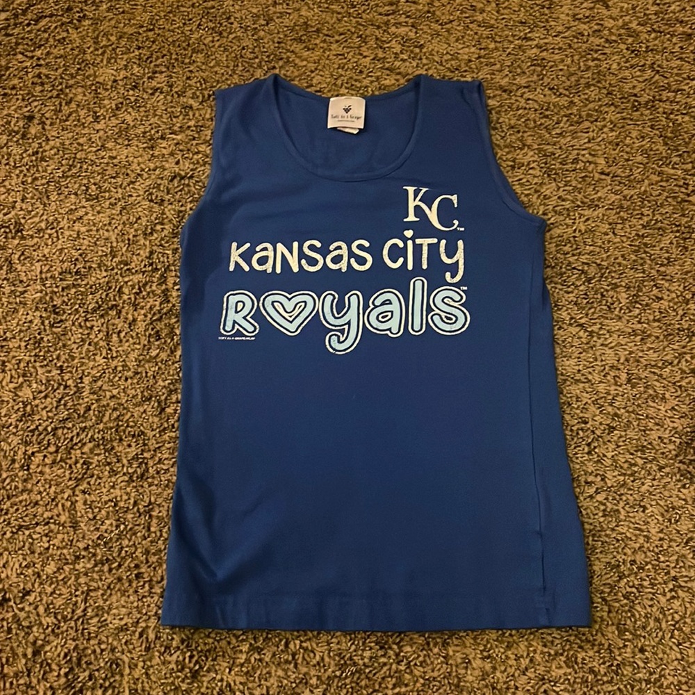 kids KC royals tank